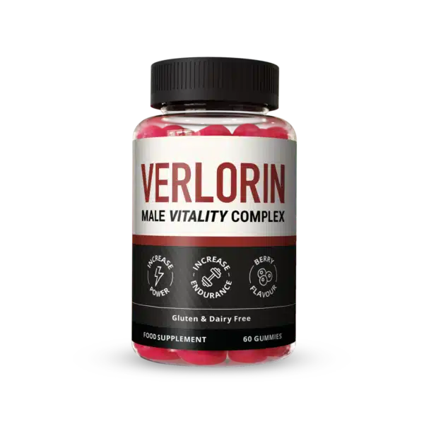 Verlorin Gummies – 60 Gummies pro Dose Verlorin Gummies – Dose mit 60 Gummies (rote Beeren Aroma)